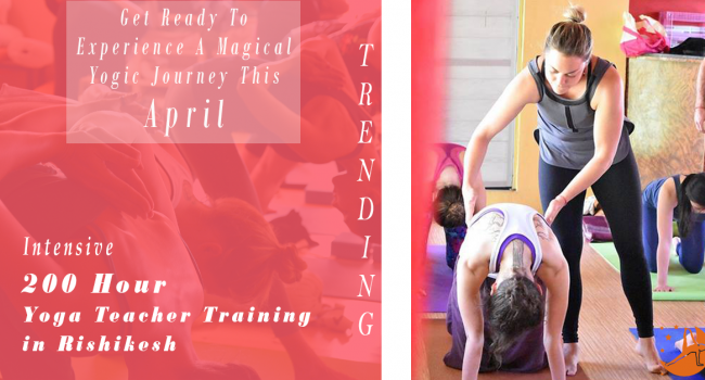 Yoga event 200 Hour Yoga Teacher Training in Rishikesh RYS200 (April) Rishikesh