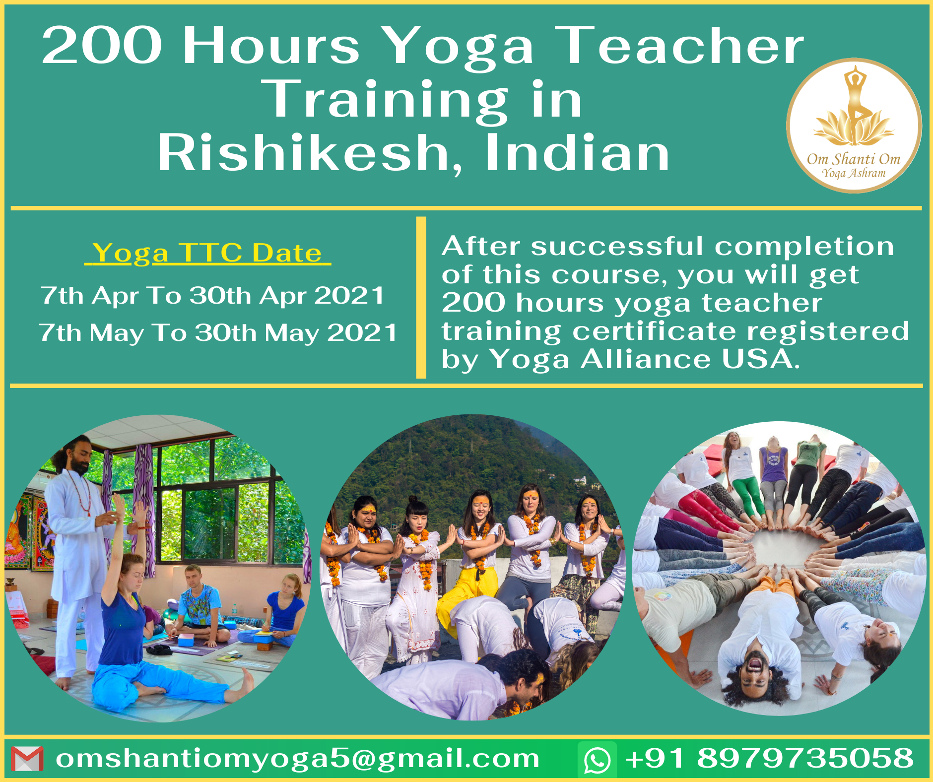 200hours yoga Teacher training