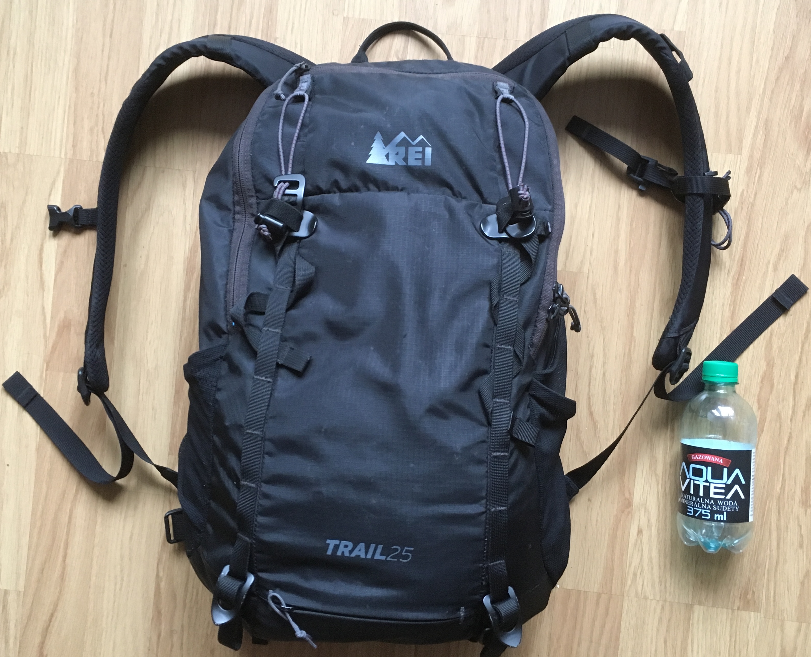 Backpack - minimalist packing for teacher training course and retreat in Rishikesh India