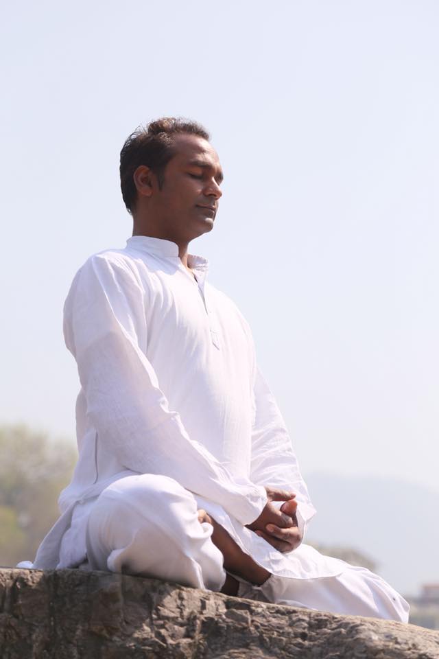 Sunil Sharma teacher of meditation and pranayama author of Yoganga healing system