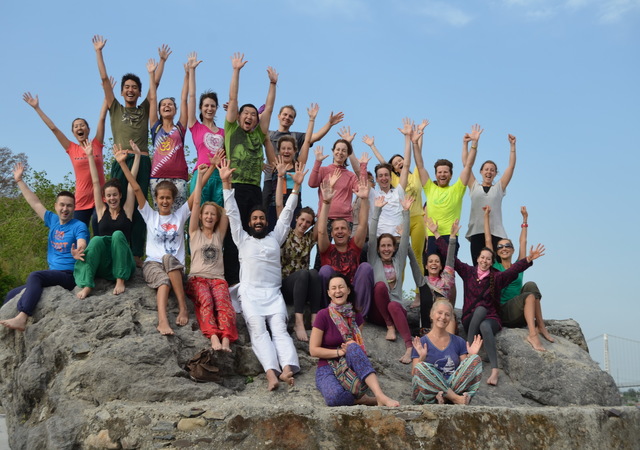 Yoga studio Om Shanti Om Yoga School Rishikesh