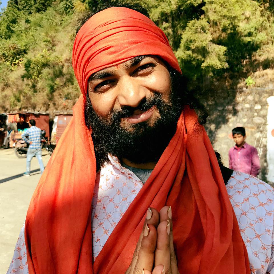 Yoga instructor Yogi Dinesh Chander Rishikesh