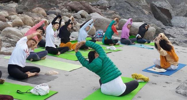 Йога мероприятие 200 hour yoga teacher training course at Sanskar Yogashala Ришикеш