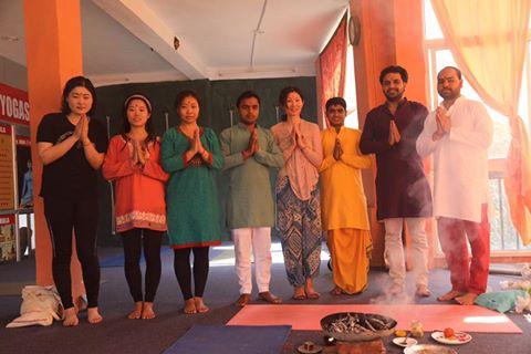 Yoga studio Hariom Yogashala Rishikesh