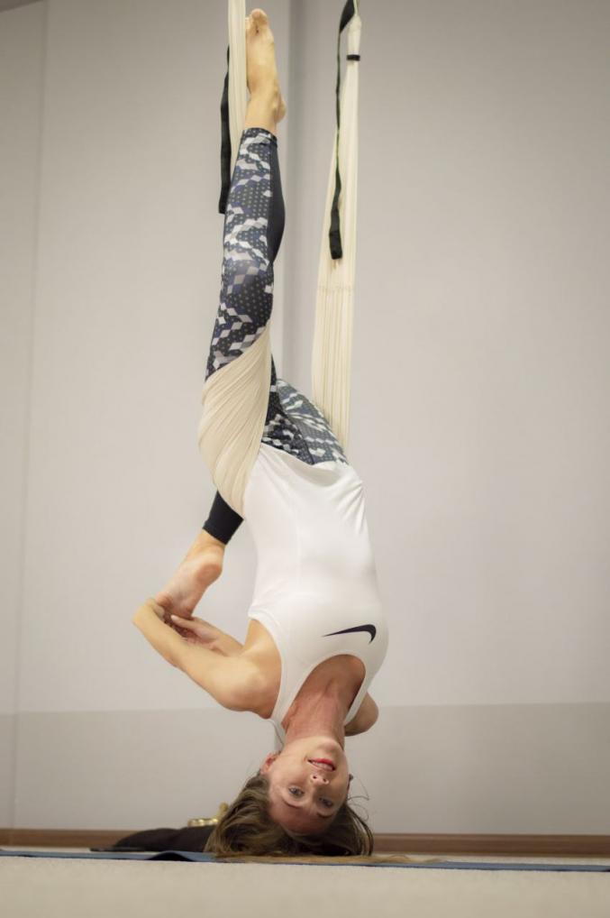 Yoga instructor Svetlana Kiev