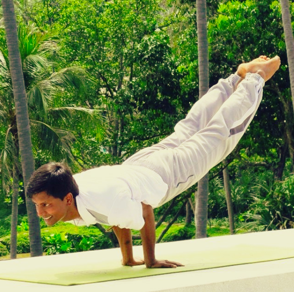 Yoga instructor Bikram Patra Rishikesh