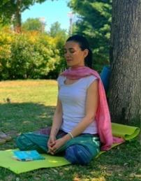 Yoga instructor Ruchira Moscow