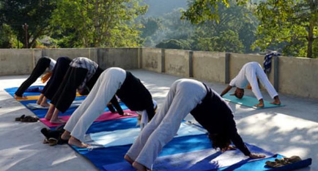 Yoga studio Yogastair Yoga Academy Rishikesh