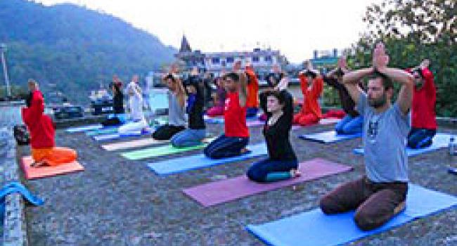 Yoga studio Rishikesh Yoga Institute Rishikesh
