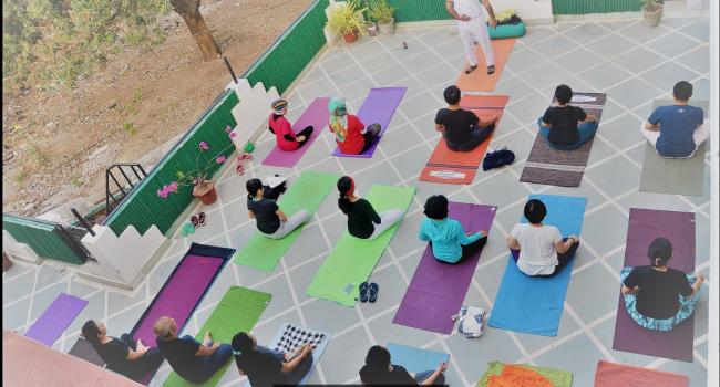 Yoga studio Vedansha Institute of Vedic Science &amp; Alternative Medicine Rishikesh